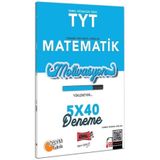 Yargı Yayınları SÜPER FİYAT - Yargı YKS TYT Matematik Motivasyon 5x40 Deneme Yargı Yayınları