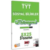 Yargı Yayınları SÜPER FİYAT - Yargı YKS TYT Sosyal Bilimler Motivasyon 5x25 Deneme Yargı Yayınları