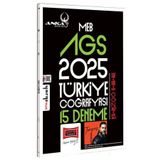 Yargı Yayınları Yargı 2025 Meb-ags Türkiye Coğrafyası 15 Deneme Çözümlü Anka Serisi - Turgay Kocakaya Yargı Yayınlar