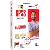 Yargı Yayınları Yargı 2026 KPSS Anka Ekibi Genel Yetenek Tamamı Çözümlü Matematik Soru Bankası