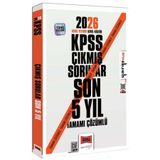 Yargı Yayınları Yargı 2026 KPSS Genel Yetenek Genel Kültür Çıkmış Sorular Son 5 Yıl Çözümlü