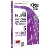 Yargı Yayınları Yargı 2026 Kpss Lise Ön Lisans 5 Deneme Çözümlü