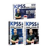 Yargı Yayınları Yargı 2026 KPSS Matematik Video Ders Notları + Soru Bankası + 22 Deneme 3 lü Set- İlyas Güneş Yargı