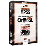 Yargı Yayınları Yargı 2026 Kpss Ön Lisans Orijinal Çıkmış Sorular 2010-2024 Konu Konu Çözümlü