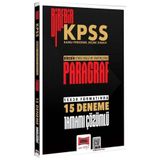 Yargı Yayınları Yargı 2026 KPSS Paragraf Birebir 15 Deneme Çözümlü