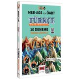 Yargı Yayınları Yargı 2026 ÖABT MEB-AGS Türkçe Öğretmenliği EVEREST 10 Deneme Çözümlü - Kevser Evsen