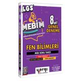 Yargı Yayınları Yargı Ders Arkadaşım 8.Sınıf LGS MEBİM Fen Bilimleri 8 Adet Genel Deneme
