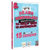 Yargı Yayınları Yargı Ders Arkadaşım 8.Sınıf Tamamı Video Çözümlü İnkılap Tarihi ve Atatürkçülük 15 Branş Deneme