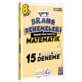 Yargı Yayınları Yargı Ders Arkadaşım 8.Sınıf Tamamı Video Çözümlü Matematik 15 Branş Denemeleri