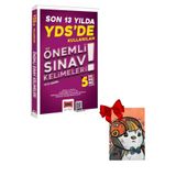 Yargı Yayınları YDS de Son 13 Yılda Kullanılan Önemli Sınav Kelimeleri (Defter Hediyeli)