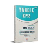 Yargıç KPSS Kamu Hukuku Çözümlü Soru Bankası 2022 Dizgi Kitap Yayınları