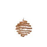 YARGICI Ağaç Süsü 8 Cm Cam Yılbaşı Süsü, 25KNHA1136T