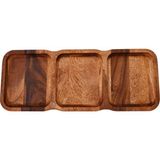 Yargıcı Akasya Servis Tabağı (48x19x4 cm) - Renkli