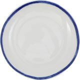 Yargıcı Amorf Desenli Porselen Pasta Tabağı(21 Cm) - Renkli