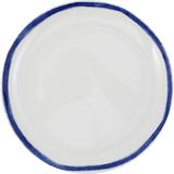 Yargıcı Amorf Desenli Porselen Yemek Tabağı(27 Cm) - Renkli