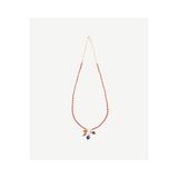 Yargıcı Charm Detaylı Mercan Kolye