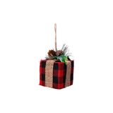 Yargıcı Kare Yılbaşı Ağaç Süsü (6x6 cm)