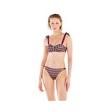 YARGICI Kontrast Detaylı Bikini Alt, M, 25YKBW1016B, Mor, Kadın