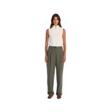 YARGICI Tapered Normal Bel Pantolon, 40, 25KKPN3089X, Haki, Kadın