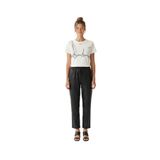 YARGICI Tapered Normal Bel Pantolon, 42, 25KKPN3095X, Siyah, Kadın