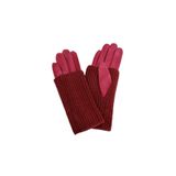 YARGICI Triko Bilekli Kumaş Eldiven, Tek Ebat, 25KKED2006X, Bordo, kadın