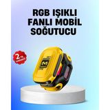 Yarı Iletken Çipli Rgb Işıklı Telefon Soğutucu ( Lisinya )