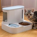 Yarı Otomatik Kedi Mama ve Su Kabı