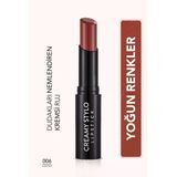 Yarı Parlak Stick Ruj- Creamy Stylo Lipstick -006 Chestnut- 8682536013666