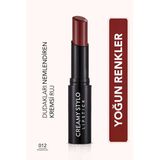 Yarı Parlak Stick Ruj- Creamy Stylo Lipstick -012 Rosewood-8682536013727