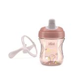 Yarı Yumuşak Uçlu Alıştırma Bardağı 6+ Ay 200 Ml Kız (5 Adet)