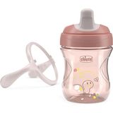Yarı Yumuşak Uçlu Alıştırma Bardağı 6+ Ay 200 ml Kız