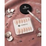 Yaricci Cosmetics Yaprak Desenli Lüks Takma Tırnak Seti
