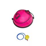 Yarım Denge Topu Pilates Aleti – Direnç Lastikli Bosu Ball, Fitness Ve Egzersiz Bosu Topu