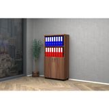 Yarım Kapak Ofis Dosya Dolabı 80x35x150 (ERİK)