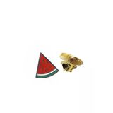 Yarım Karpuz Rozeti ( Kudüs - Palestine - Filistin ) Metal Yaka Rozeti