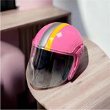 Yarım Model Kask - Açık Kask,motosiklet Kaskı Beden Ölçümü 59/60 cm