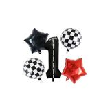 Yarış Temalı Doğum Günü Folyo Balon Takımı 1 Yaş, 1