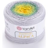 Yarnart 424 Flowers Alpaca Ebruli El Örgü İpi