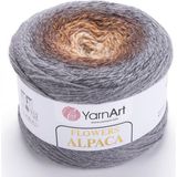 Yarnart 428 Flowers Alpaca Ebruli El Örgü İpi
