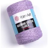 Yarnart 734 Macrame Cotton Lurex Simli Makrome El Örgü İpi