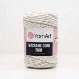 Yarnart 752 Macrame Cord 3 mm VR Makrome El Örgü İpi