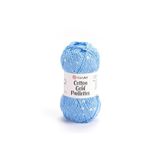 Yarnart COTTON GOLD PAILLETTES - ÖRGÜ İPİ MAVİ-7110