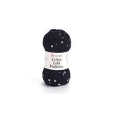 Yarnart COTTON GOLD PAILLETTES - ÖRGÜ İPİ SİYAH-7101