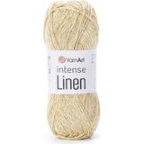 Yarnart Intense Linen %45 Keten %55 Viskon Yazlık Örgü Ipi 50 gr 175 M-4102 - Bej