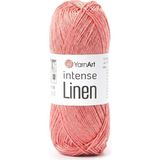 Yarnart Intense Linen %45 Keten %55 Viskon Yazlık Örgü Ipi 50 gr 175 M-4106 - Somon