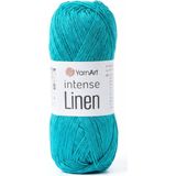 Yarnart Intense Linen %45 Keten %55 Viskon Yazlık Örgü Ipi 50 gr 175 M-4129 - Turkuaz