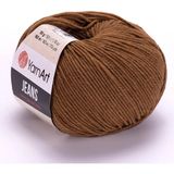 Yarnart Jeans 40 Açık Kahverengi Amigurumi Örgü Ipi Hırka Örgü Ipi Bebek Ipi Punch Ipi