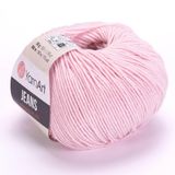 YarnArt Jeans 50gr Pamuk Cotton Amigurumi El Örgü İpi İpliği Yünü 18 Açık Pembe