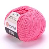 YarnArt Jeans 50gr Pamuk Cotton Amigurumi El Örgü İpi İpliği Yünü 78 Pembe