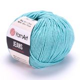 YarnArt Jeans 50gr Pamuk Cotton Amigurumi El Örgü İpi İpliği Yünü 81 Turkuaz